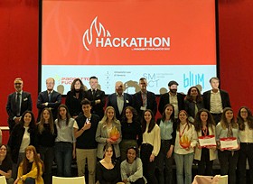 La Nordica-Extraflame unterstützt den Hackathon, ein Marathon der Ideen für Innovation