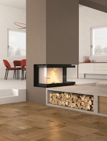 A new generation of wood burning fireplaces by La Nordica-Extraflame