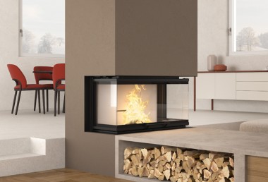 A new generation of wood burning fireplaces by La Nordica-Extraflame