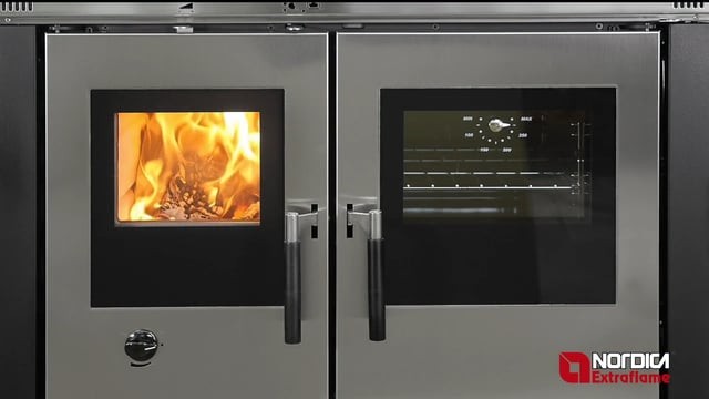 Padova, Verona, Vicenza: La Nordica-Extraflame new wood burning insertable kitchens