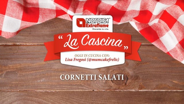 La Cascina La Nordica-Extraflame: le ricette con la cucina a legna - cornetti salati